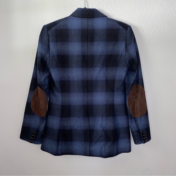 Veronica Beard #15A Hudson Plaid Dickey Blazer Jacket SZ 4 - Picture 6 of 14